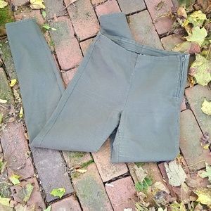 H&M Divided High Waisted Olive trousers